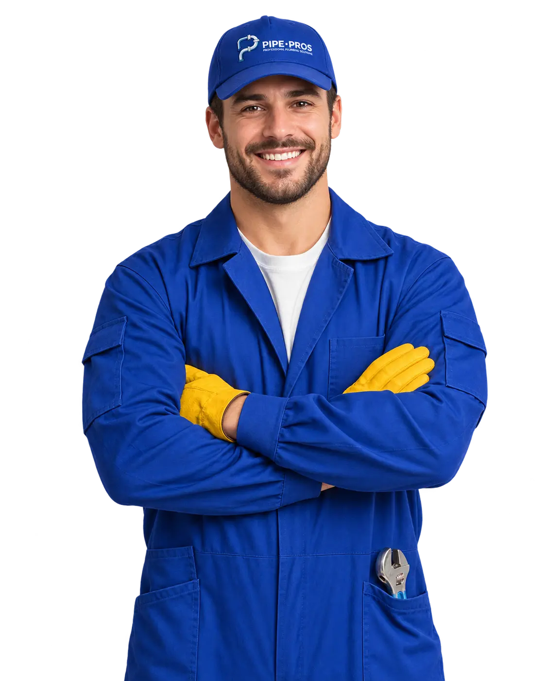 Professional Pipe Pros plumber smiling